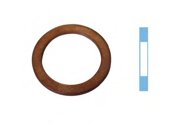 Уплотнительное кольцо, резьбовая пр 005666S