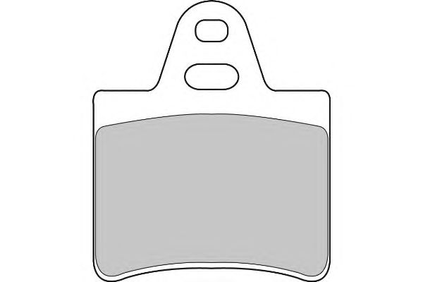 Комплект тормозных колодок, дисковый тормоз FD150A