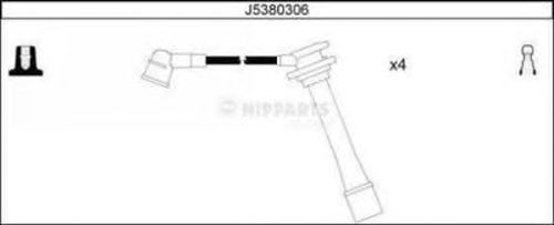 Комплект проводов зажигания J5380306