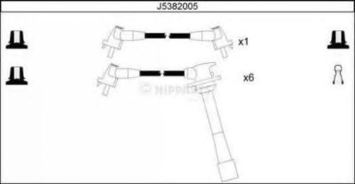 Ignition Cable Kit J5382005