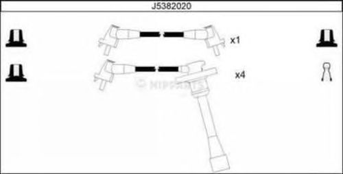 Ignition Cable Kit J5382020