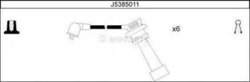 Комплект проводов зажигания J5385011
