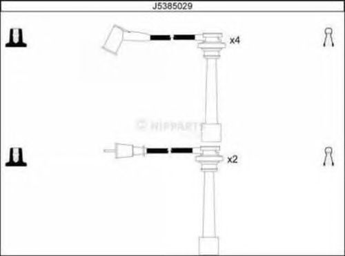 Ignition Cable Kit J5385029