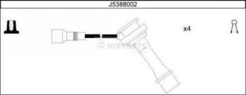 Комплект проводов зажигания J5388002