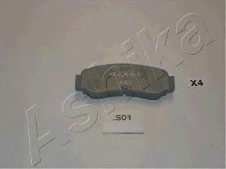 Комплект тормозных колодок, дисковый тормоз 51-05-501