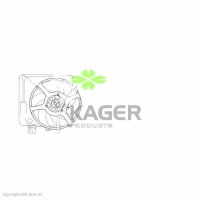 Ventilador, refrigeração do motor 32-2332