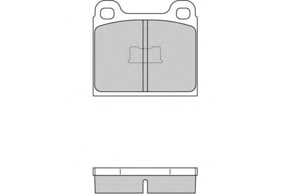 Kit de plaquettes de frein, frein à disque 12-0054