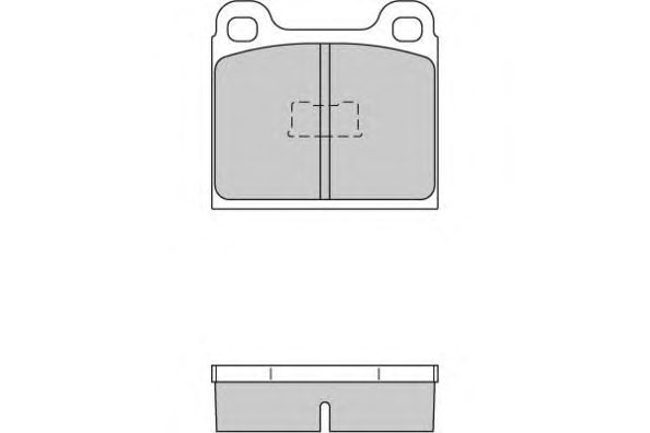 Kit de plaquettes de frein, frein à disque 12-0091