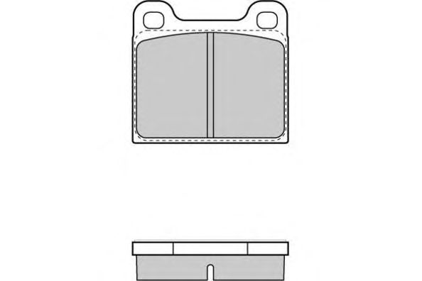 Kit de plaquettes de frein, frein à disque 12-0096