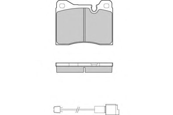 Kit de plaquettes de frein, frein à disque 12-0221