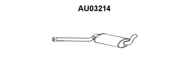 Silenciador posterior AU03214