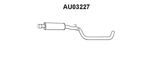 Silenciador posterior AU03227