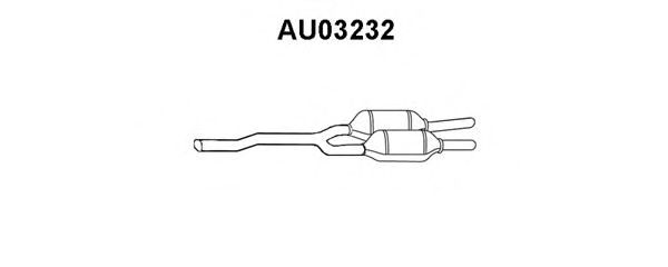 Silenziatore anteriore AU03232