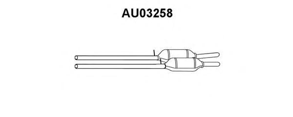 Silenziatore anteriore AU03258