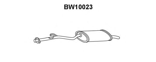 Silencieux arrière BW10023