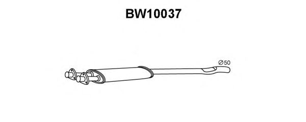 Silenziatore anteriore BW10037
