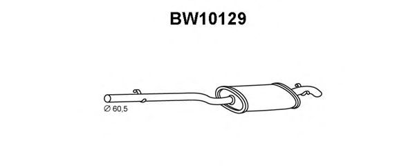 Silencieux arrière BW10129
