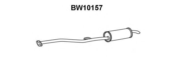Silencieux arrière BW10157