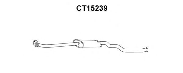 Front Silencer CT15239
