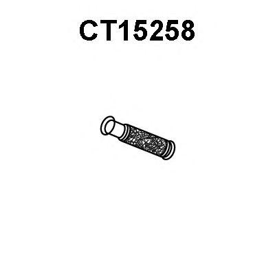 Tubo ondulado, sistema de escape CT15258