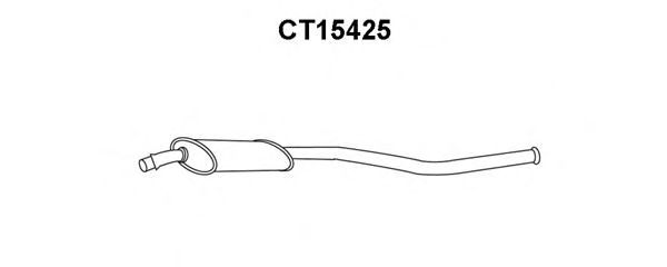 Front Silencer CT15425