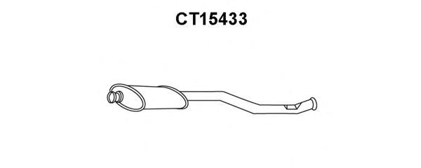 Silenciador posterior CT15433