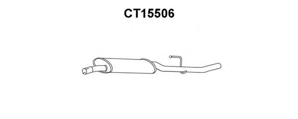 Front Silencer CT15506