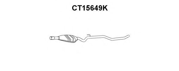 Catalytic Converter CT15649K