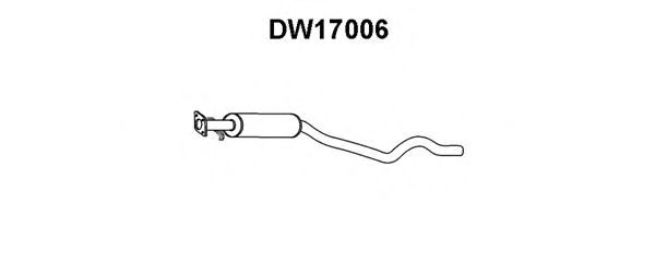 Front Silencer DW17006