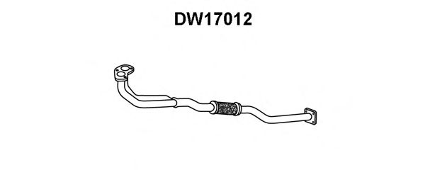 Tubo gas scarico DW17012