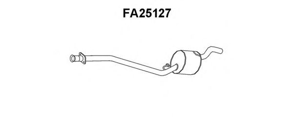 Silenciador posterior FA25127