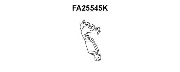 Catalizador codo admisión FA25545K