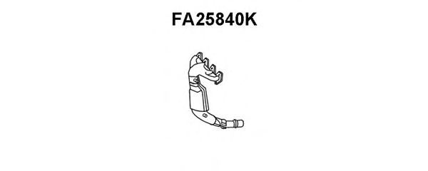 Katalysatorbocht FA25840K