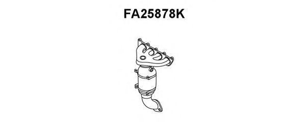 Catalizador codo admisión FA25878K