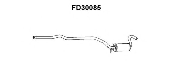 Silenciador posterior FD30085