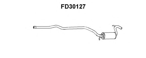 Silenciador posterior FD30127