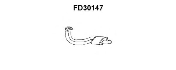 Silenciador posterior FD30147