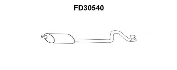 Einddemper FD30540