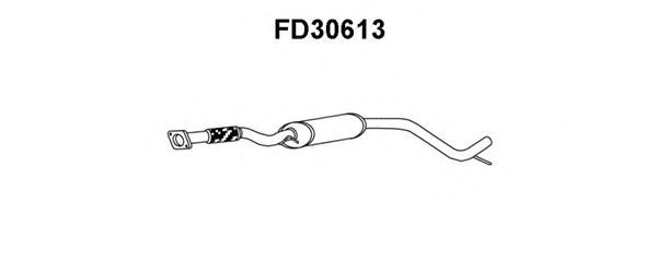 Silenciador posterior FD30613