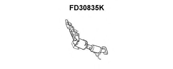 Καταλύτης με πολλαπλή εισαγωγή FD30835K