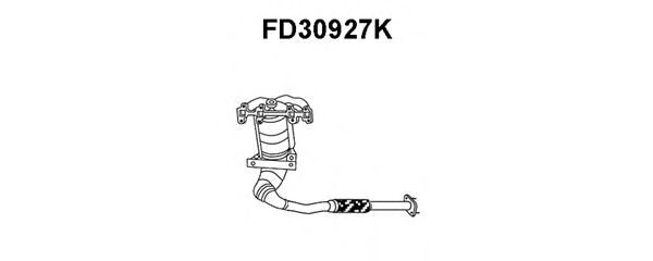 Katalysatorbocht FD30927K