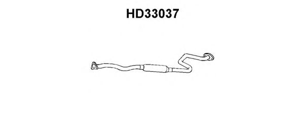 Mittelschalldämpfer HD33037