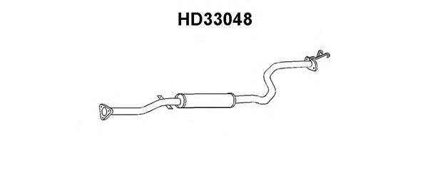 Front Silencer HD33048