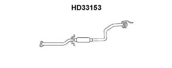 Silenciador posterior HD33153