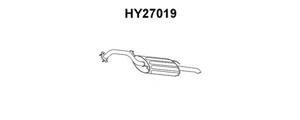 Silenciador posterior HY27019