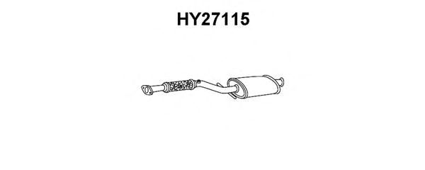 Silenciador posterior HY27115