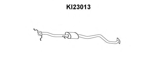 Silenciador posterior KI23013
