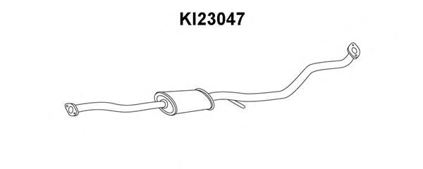 Silenciador posterior KI23047