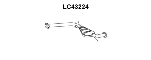 Silenciador posterior LC43224