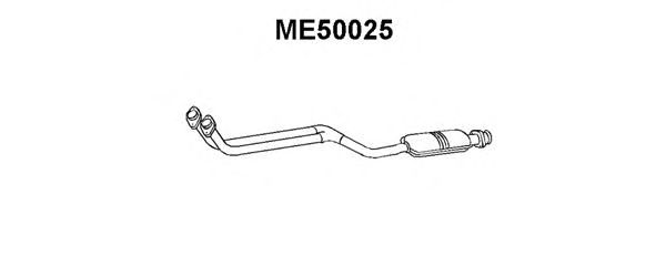 Предглушитель выхлопных газов ME50025